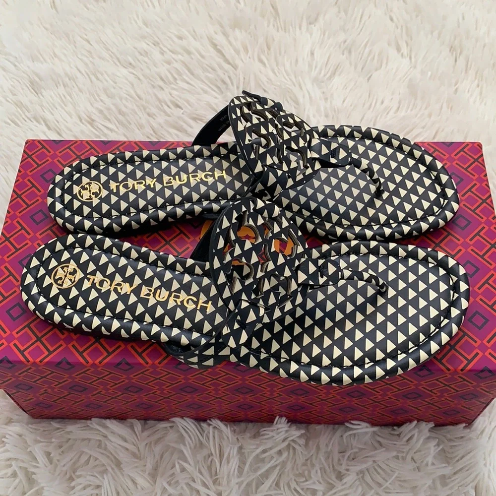 Tory Burch Miller sandals triangle geo sandal